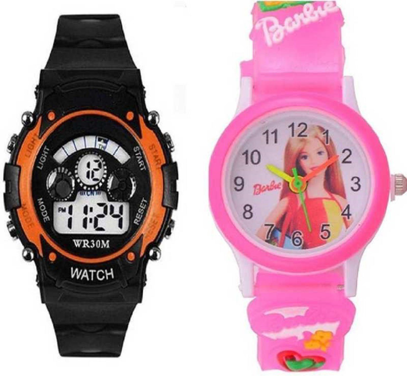 zeydan NEW generation Sport seven light and barbie pink watch Analog Watch  - For Boys & Girls