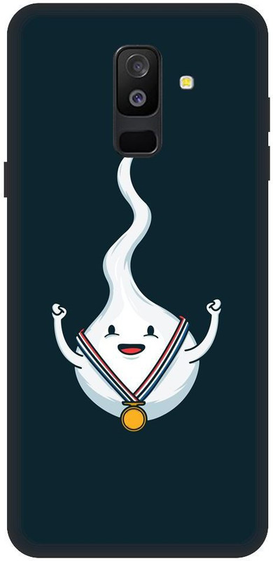 TPM Back Cover for Samsung Galaxy A6 Plus(I Am The Champian,Human,Man,Vicky Doner,Paint,Art,Awesame, Waterproof)