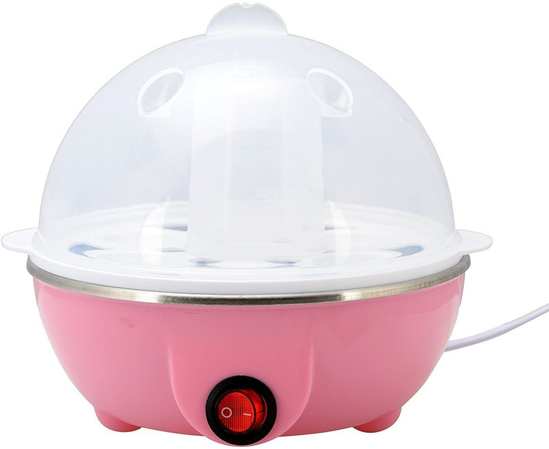 PHDstore Multifunctional Electric 7 Egg Boiler Cooker (7 Eggs) 1 Egg Cooker(Multicolor, 7 Eggs)