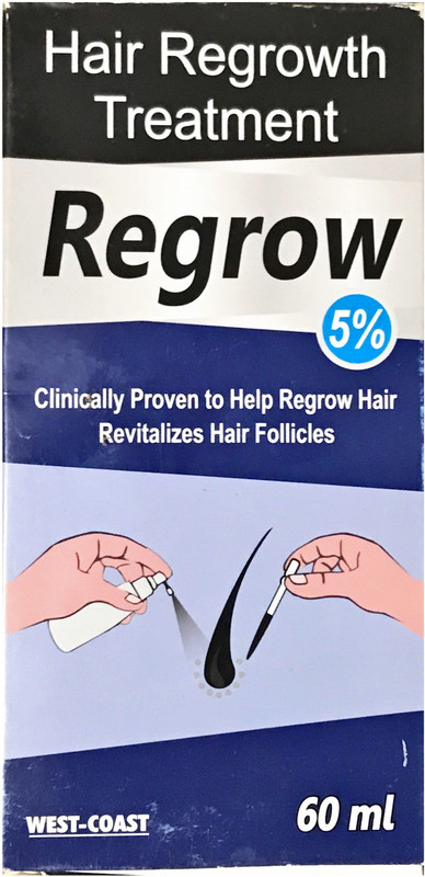west cost regorw minoxidil topical 5%(60 ml)