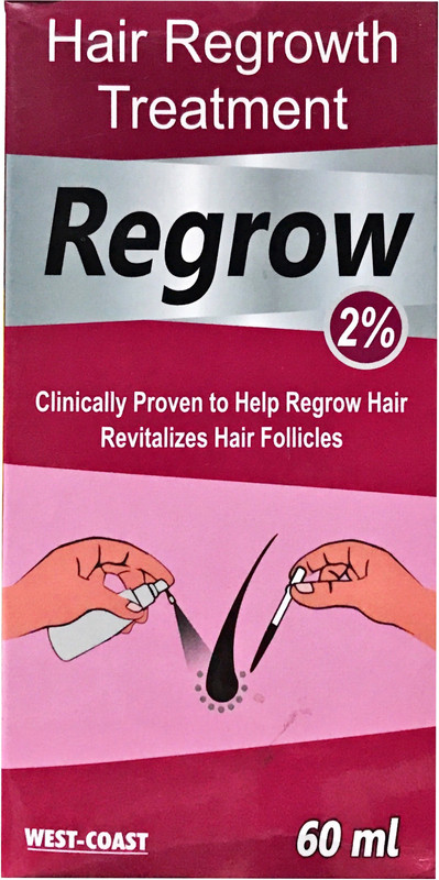 west cost regorw minoxidil topical 2%(60 ml)