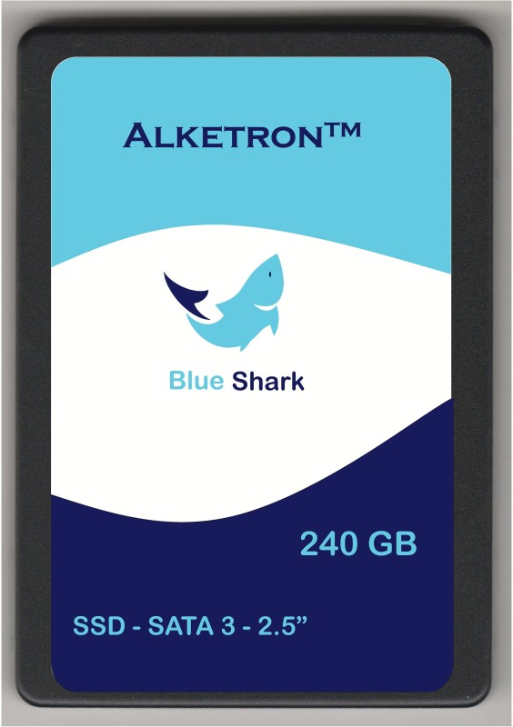 Alketron Alketron™ Blue Shark - SSD 240 GB Desktop, Laptop Internal Solid State Drive (ABS6000-240G)