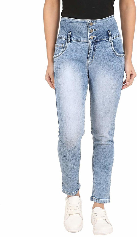 pantnick Slim Women Blue Jeans