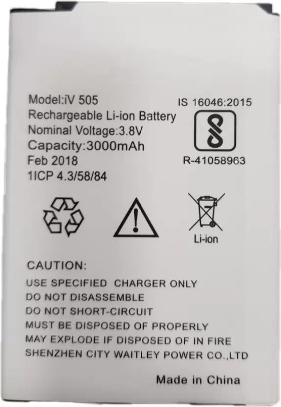 resolly Mobile Battery For iVooMi iv 505(Me5)