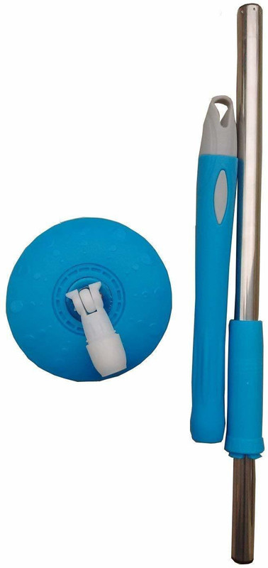 smart matto Mopstick09 Wet & Dry Mop(Blue)