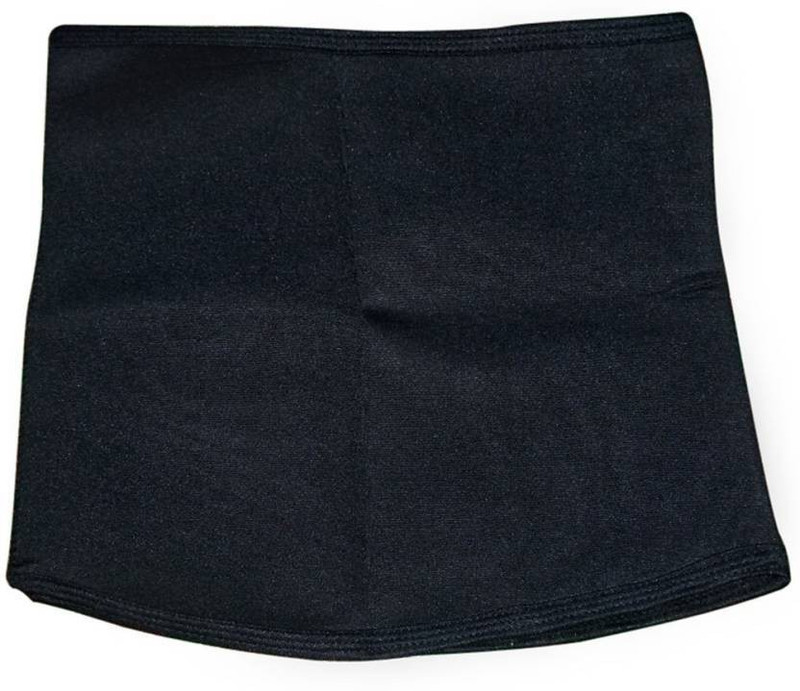 future fitness life 100 % Genuine Soft Slim Sweat Belt for Men & Women (Burn Calories & Support Abdomen Muscles) "XL" Slimming Belt (Black, Yellow) Slimming Belt(Black)