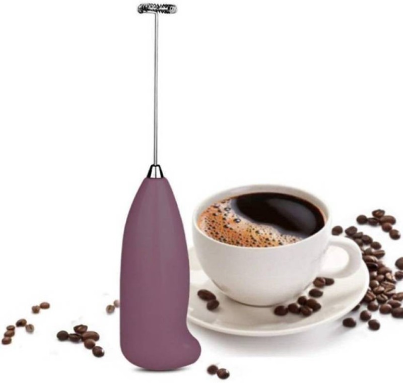 SKYFISH Mini Electric Hand Blender Mixer Froth Whisker Mill Coffee Egg Beater 3 W Hand Blender(Multicolor)