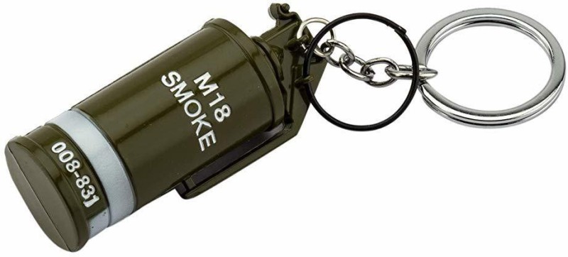SN RACERS PUBG Smoke Grenade Key Chain Level-3 Key Chain