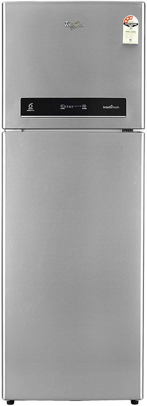 Whirlpool 360 L Frost Free Double Door 3 Star Refrigerator(Magnum Steel, INTELLIFRESH INV 375 ELT 3S)
