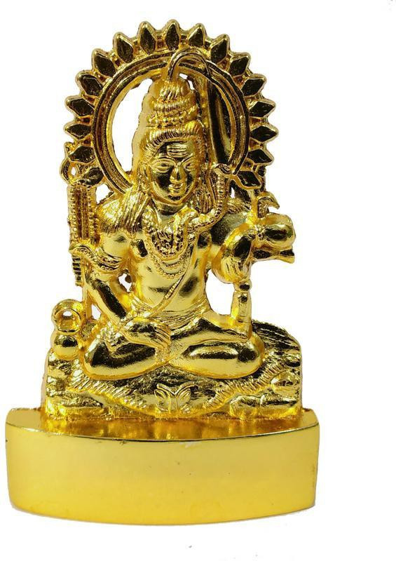 shriramkart Shiv Idol/Statue/Murti 100% Good Quality Idol Decorative Showpiece  -  6.5 cm(Metal Alloy)