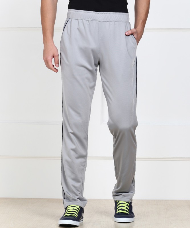 reebok solid men's track pants