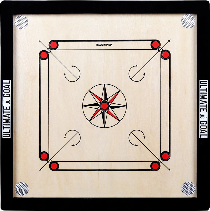 ultimate goal UG CARROM BOARD 30 cm Carrom Board(Beige)