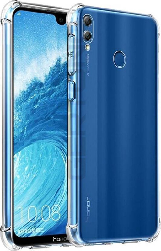 km ppower Back Cover for HONOR 8C(TRANSPARENT, Dual Protection)