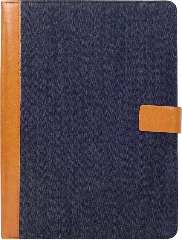Emartbuy Wallet Case Cover for Odys Noon Pro Tablet(Blue Denim)