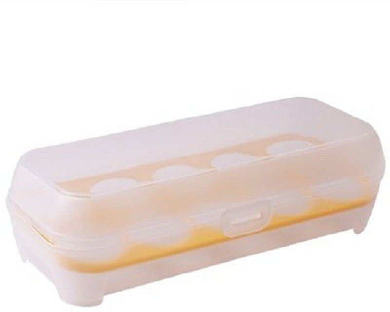kiros Plastic Egg Container  - 1 ml Plastic Egg Container(Yellow)