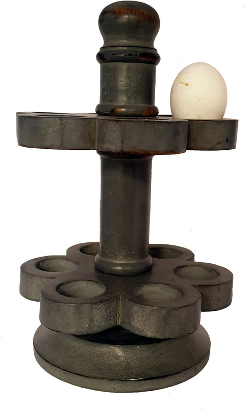 wood craft india Wood Egg Separator(Grey, Pack of 1)
