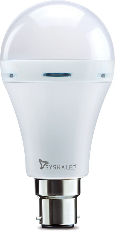 Syska Syska_Rechargeable Emergency_Bulb_Emergency Light_white Emergency Light(White)