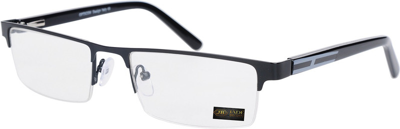 JADE BROWN Half Rim Rectangle Frame(52 mm)