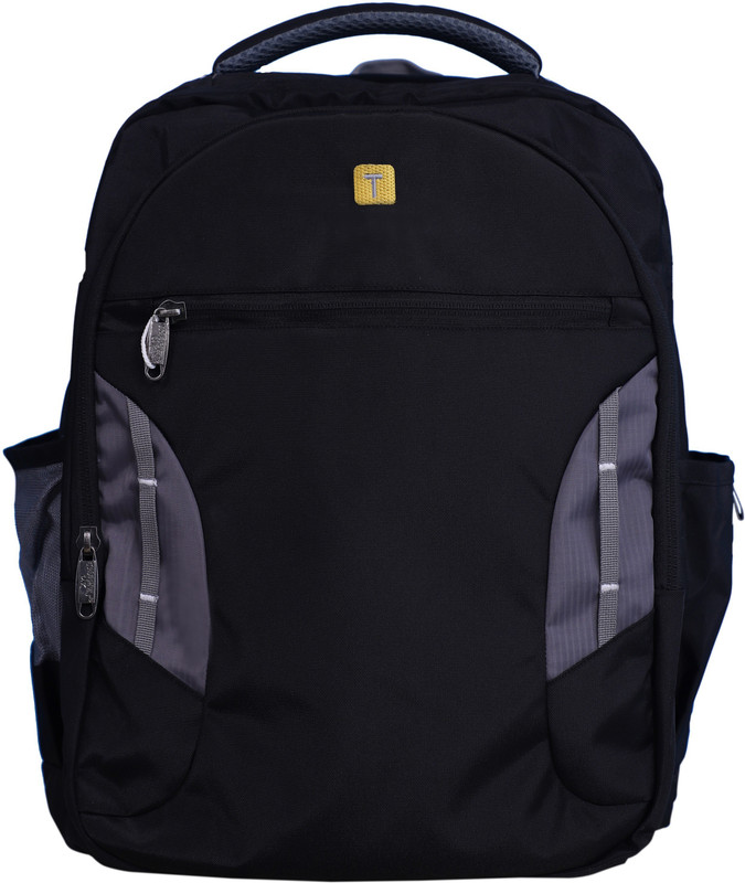 megan 19 inch Expandable Laptop Strolley Bag(Black)