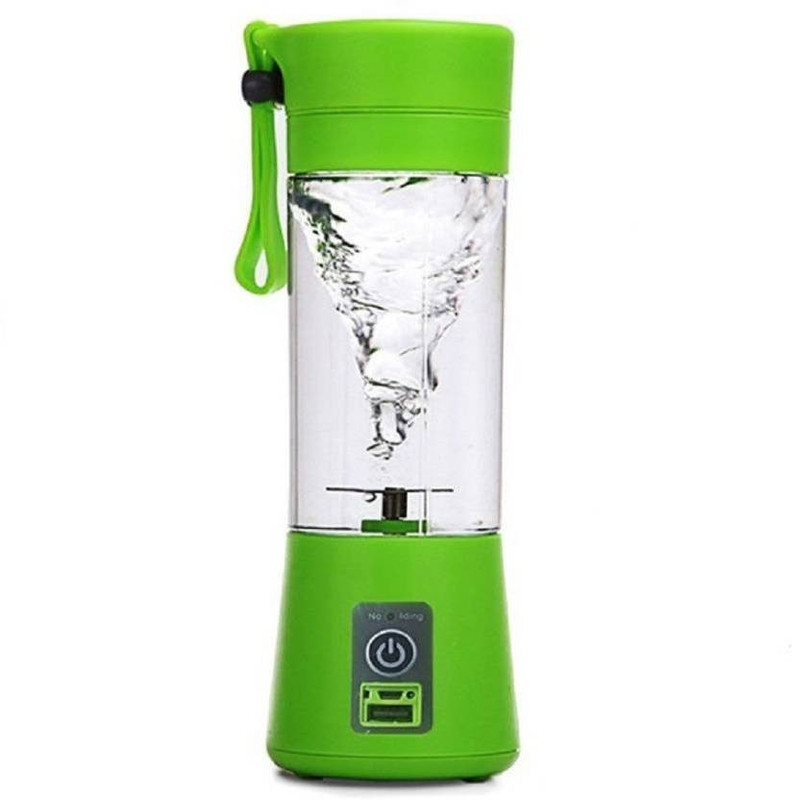 JK 1 Portable Juicer Mixer Grinder 12 Juicer Mixer Grinder(Green, 1 Jar)