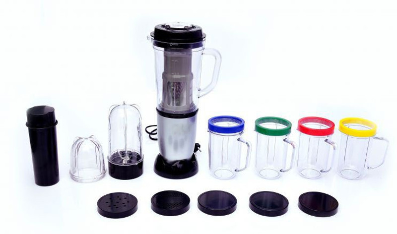 NIASHI FJ1999 High Speed Blender 350 Juicer Mixer Grinder (Multicolor, 1 Jar) 350 Juicer Mixer Grinder(Multicolor, 6 Jars)