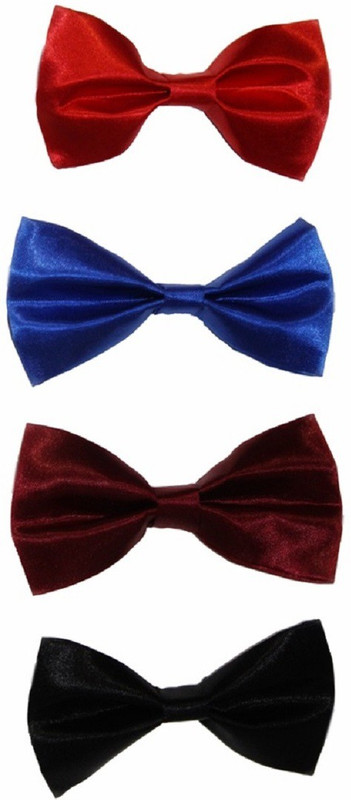 alvi fashion Solid Tie(Pack of 4)