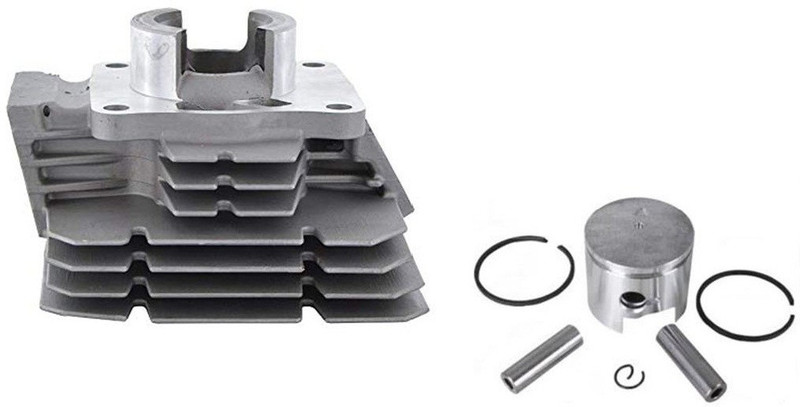 samday Cylinder Block Kit with Sam Pistons for RX100 Bike Cylinder Kit