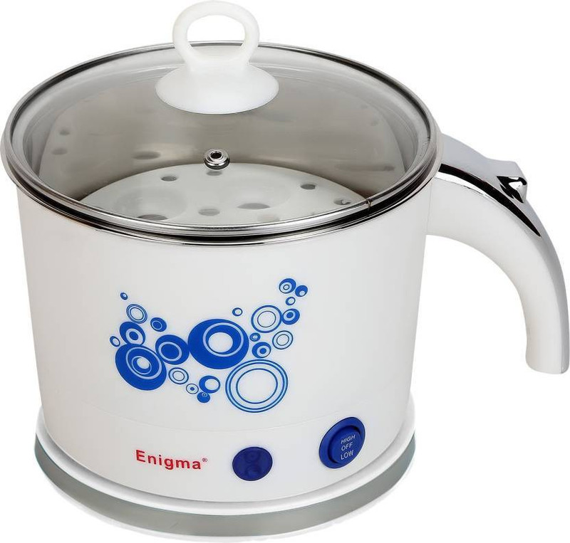 Enigma Premium Quality Multifunction Electric Kettle(1.2 L, White)