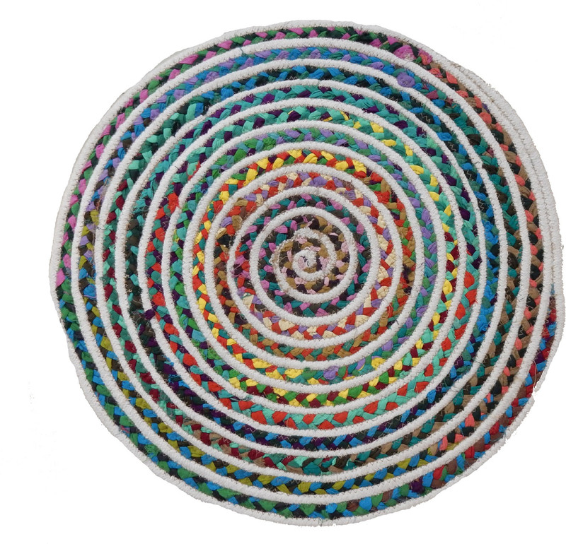 iinfinize Jute, Cotton Door Mat(Multicolor, Medium)