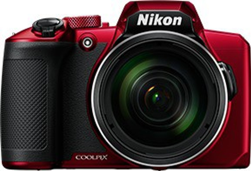 Nikon COOLPIX B600(16 MP, 60x Optical Zoom, 4x Digital Zoom, Red, Black)