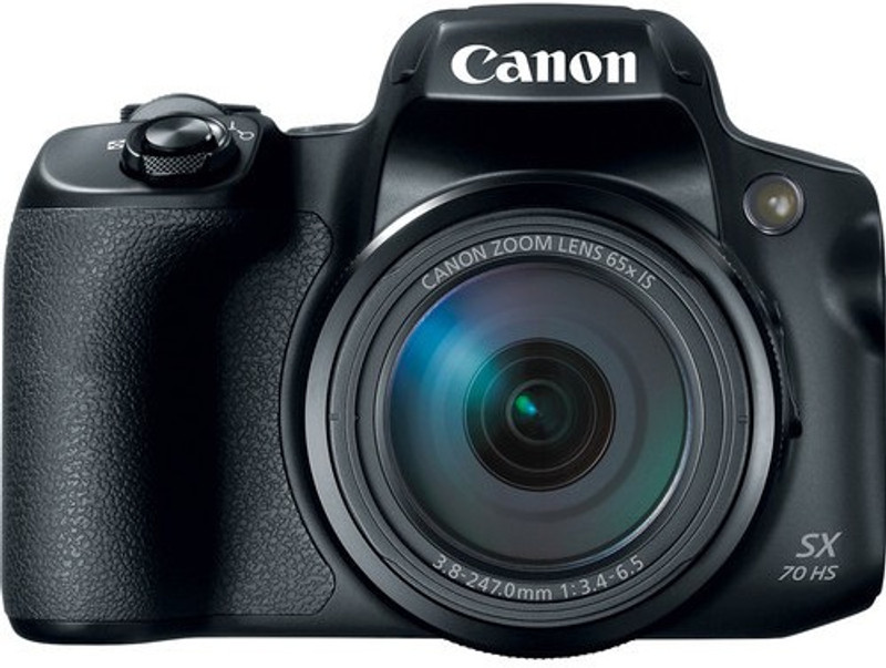 Canon PowerShot SX70 HS(20.3 MP, 65x Optical Zoom, 4x Digital Zoom, Black)