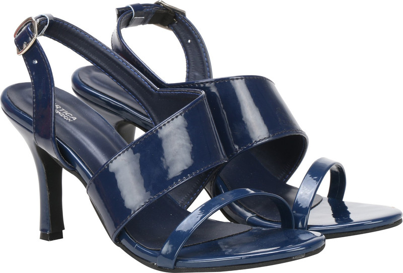 calzino Women Blue Heels