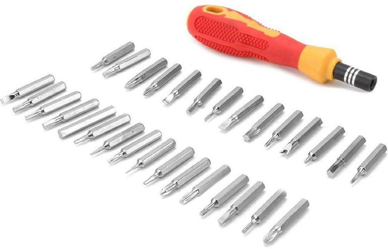 wewholeseller 31 In 1 Toolkit Multifunction Universal Magnetic Screwdriver Toolkit For Laptops And Mobiles Impact Screwdriver Set(Pack of 31)