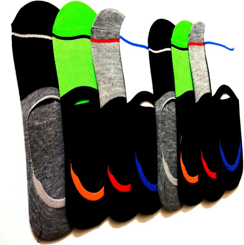 senapati traders Men & Women Color Block Low Cut(Pack of 8)