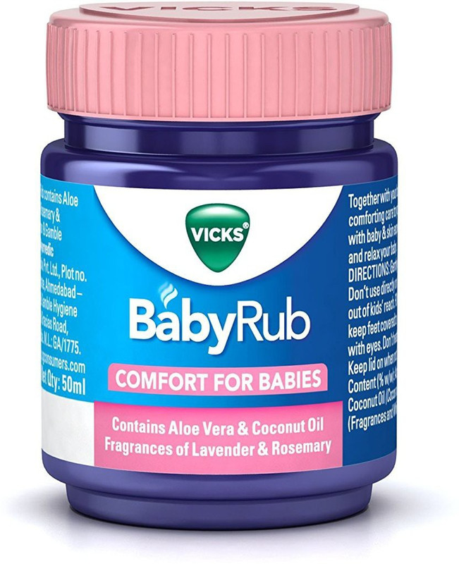 Buy Vicks vaporub Baby Rub 50 ml Balm 50 ml Online at desertcartUAE