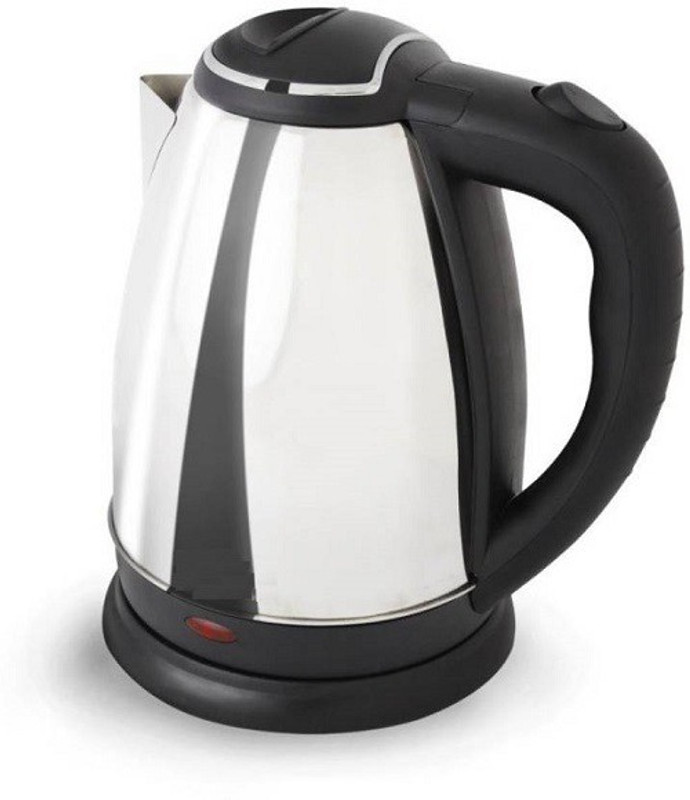KitchenFest Cordless Electric Kettle  (1.8 L, Silver) Electric Kettle(1.8 L, Silver)