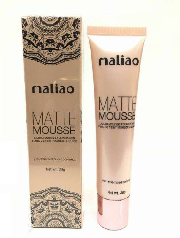 maliao Mousse Matte Finish  Foundation(Beige, 30 g)