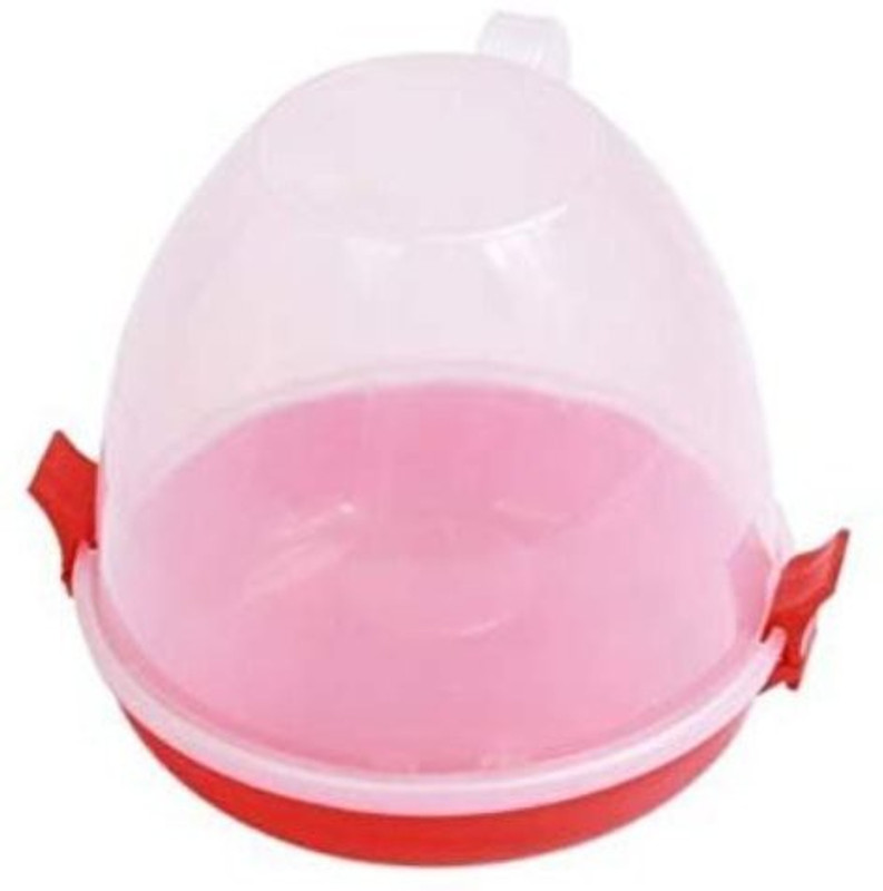 BEGMY Plastic EZ Folding Bowl Microwave Popcorn Maker 500 ml Popcorn Maker(Red)