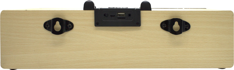 Ubon SP-45 Wooden 3.7 Bluetooth Speaker(Yellow, Stereo Channel)