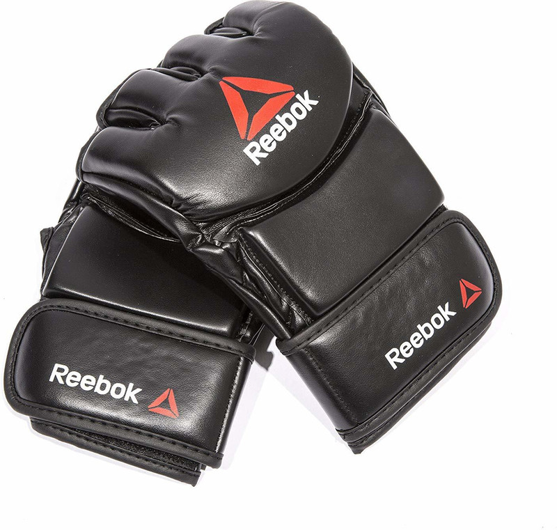 REEBOK Combat MMA Gloves Martial Art Gloves(Black & Red)