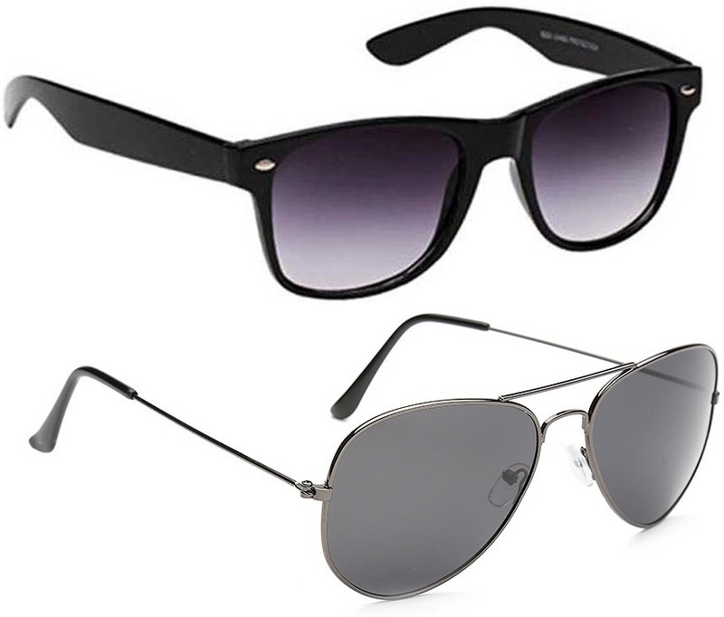 Agera Wayfarer, Aviator Sunglasses(Grey) Agera Wayfarer, Aviator Sunglasses(Grey)