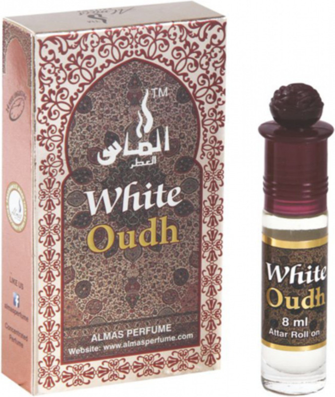 Almas White Oudh Attar Herbal Attar(Oud (agarwood))