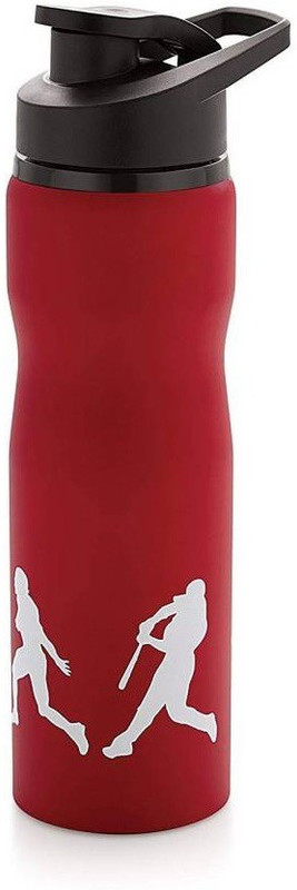 vmoxi Stainless-Steel Water Sport Bottle, 750ml (Red) 750 ml Bottle(Pack of 1, Red)