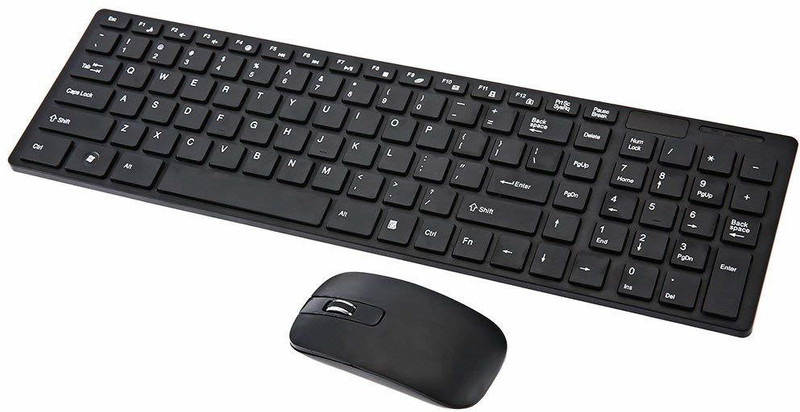 juustelite enterprise JE -121 Wireless Desktop Keyboard(Black)