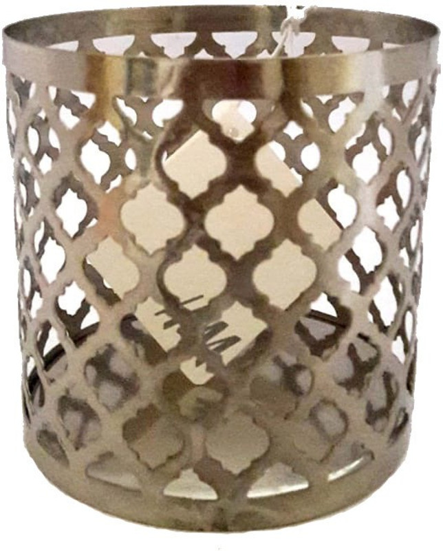handicrft galaxy 1 Compartments iron Pen Box(steel color)