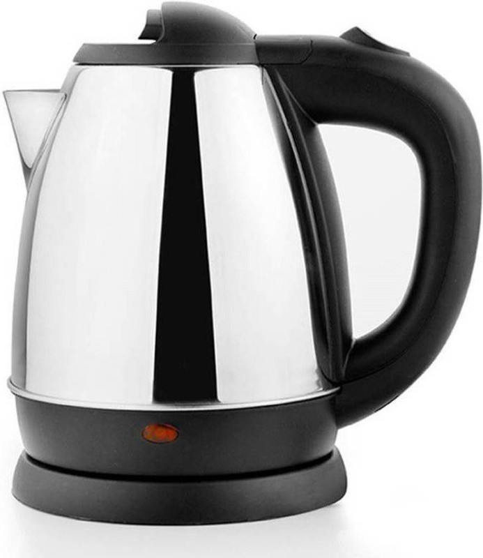 KitchenFest Cordless Electric Kettle (1.8 L, Silver) Electric Kettle(1.8 L, Silver)