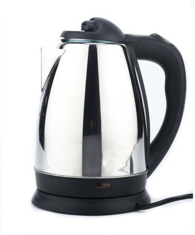 Zeom High Quality 1.8 L Stainless Steel Quick Heating Tea - Water Boiler Heater Pot Electric Kettle hx112 Electric Kettle  (1.8, Black) Electric Kettle(1.8 L, Silver)