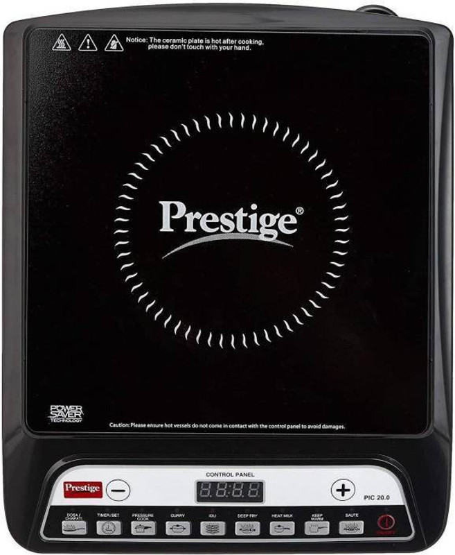 Prestige PIC-20 Induction Cooktop(Black, Push Button) Prestige PIC-20 Induction Cooktop(Black, Push Button)