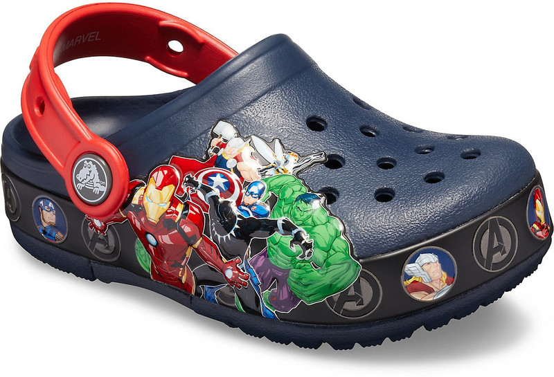 dark blue crocs