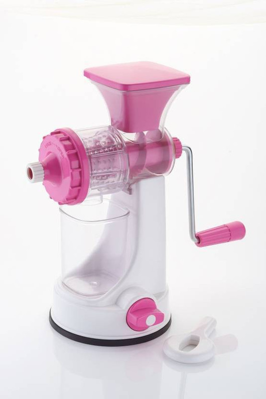 KETSAAL SUPREME Fruit & Vegetable Manual Steel Handle Polypropylene Hand Juicer 0 Juicer (Transparent, 1 Jar) 0 Juicer Mixer Grinder(White, Pink, 1 Jar)